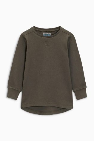 Khaki/Grey Two Pack Long Sleeve Top (3-16yrs)